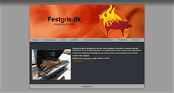 Desktop Screenshot of festgris.dk
